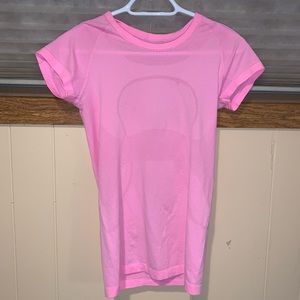 lululemon pink swiftly tech tee